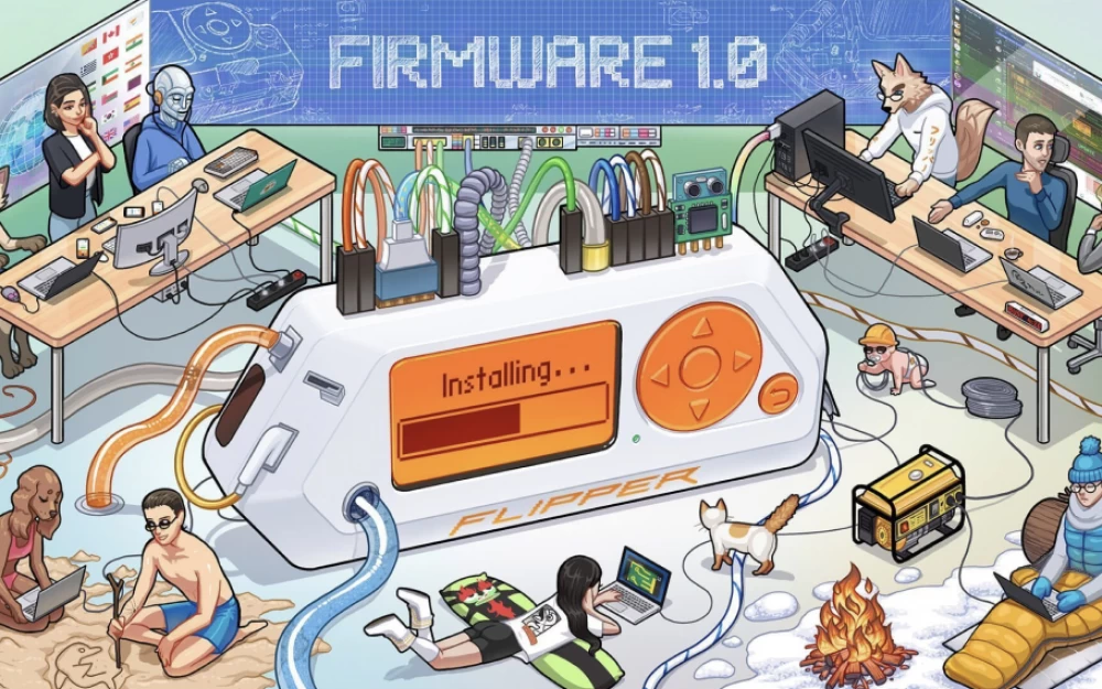 
Firmware 1.0 released for Flipper Zero