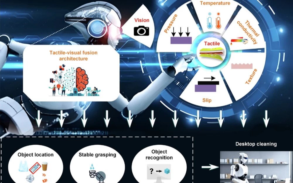 Tactile perception in combination with vision for successful robotic housekeeping. Part 1