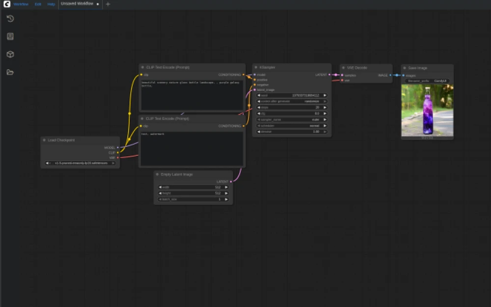 Stable Diffusion + ComfyUI Installation