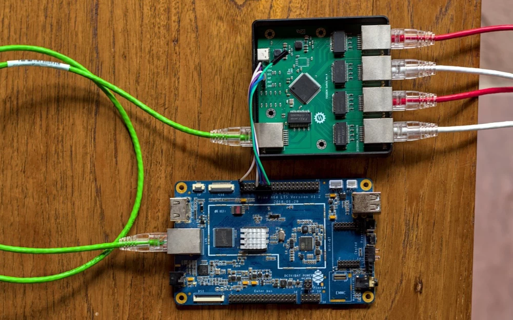 Creating a Gigabit Switch on Linux