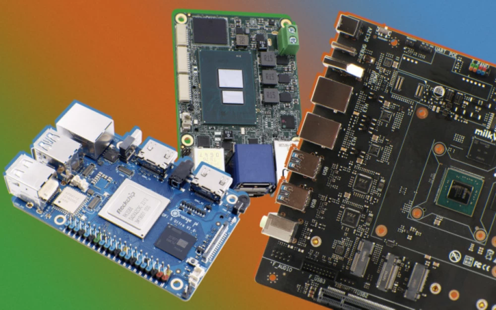 
5 single-board PCs for various tasks: November news