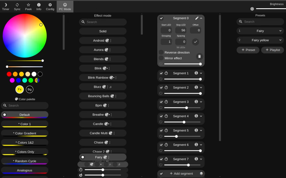 Stairway to Heaven: customizing WLED