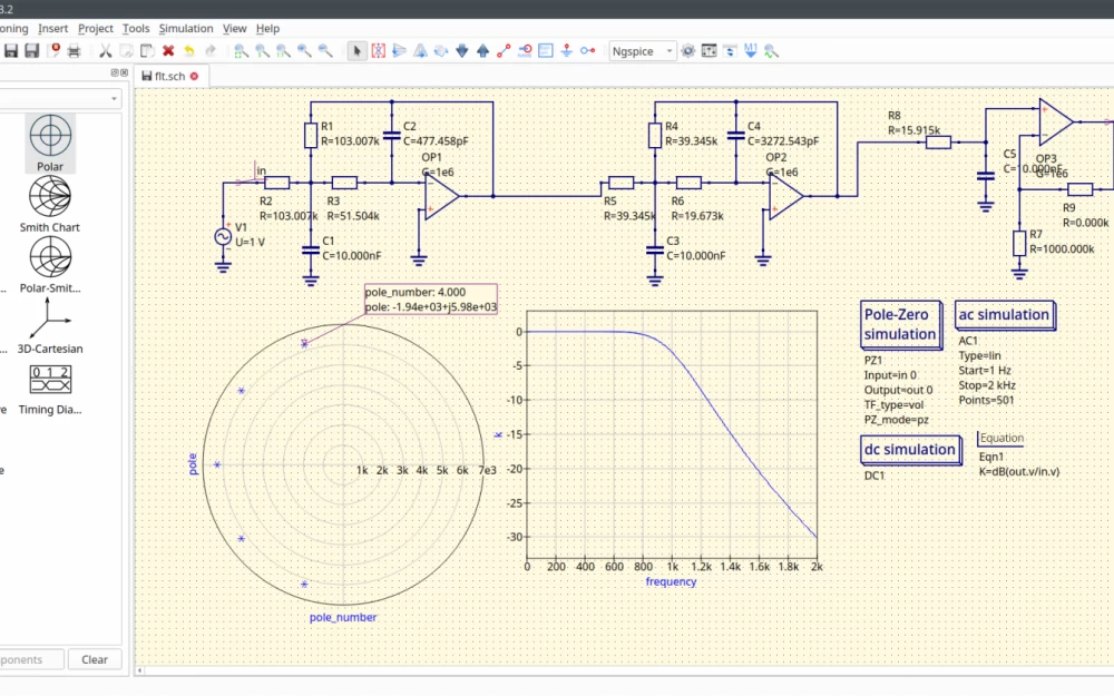 Qucs-S: Guide to Simulation Types, Part 2