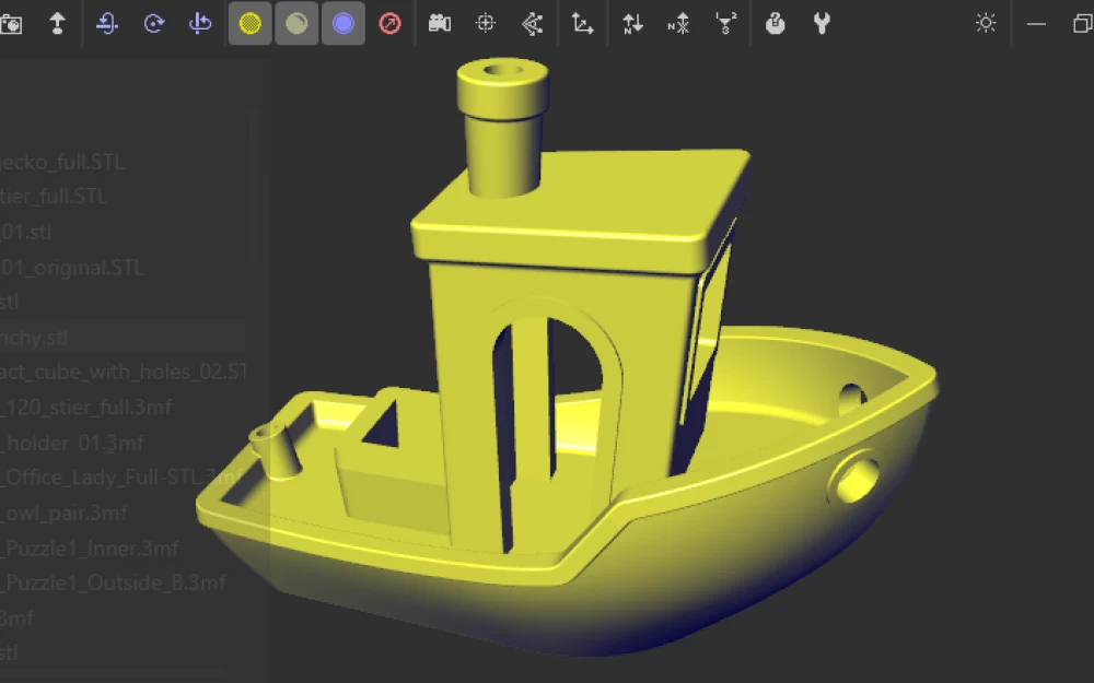 SolidModelBrowser — convenient viewing of STL, 3MF, OBJ, especially for those who have a 3D printer