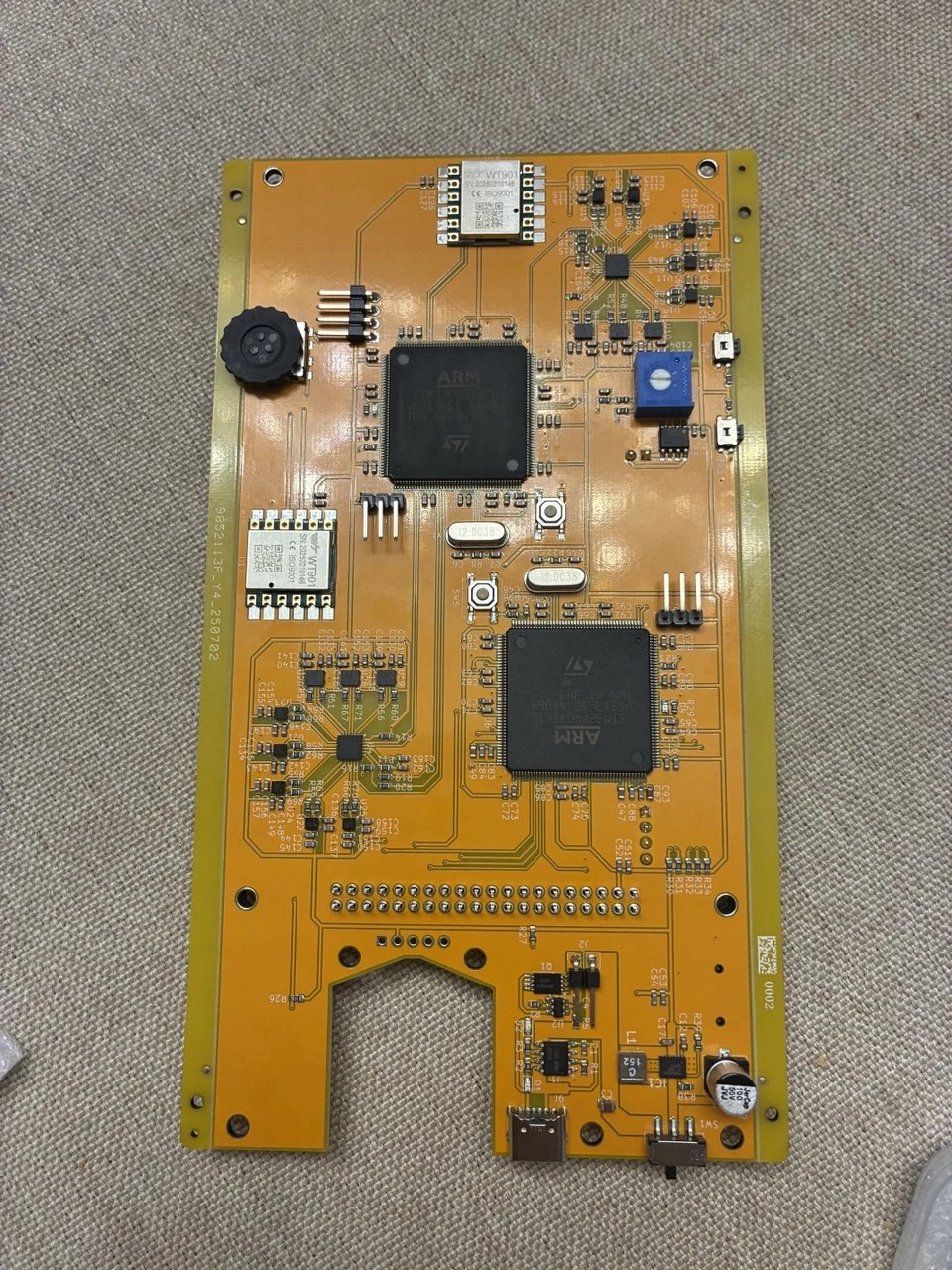 Photo of the manufactured prototype