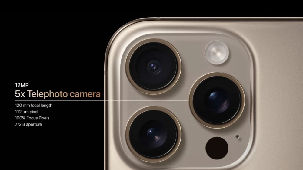 iPhone 16 Pro: touch button and new camera capabilities