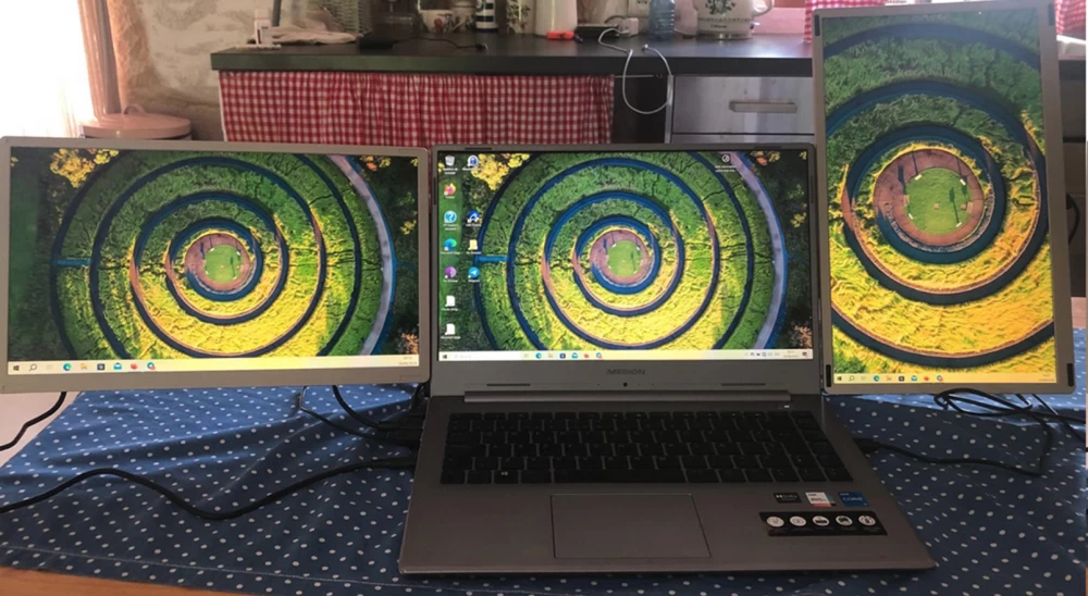 In my opinion, portable screens are more convenient than a dual-screen laptop