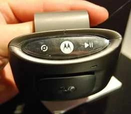 First car Bluetooth system by Motorola, 2007