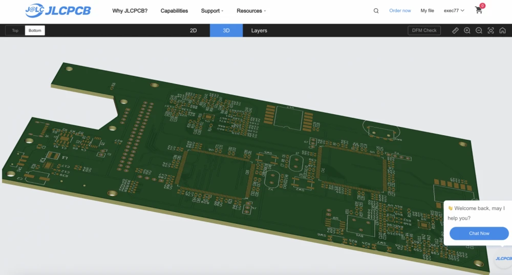 Board render