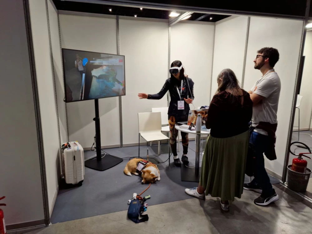 Demonstration of innovative technologies at ECCV 2024.
