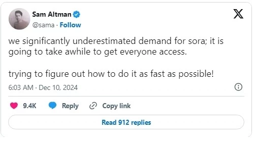 Sora by OpenAI: how it works, video examples, and comparison with Runway