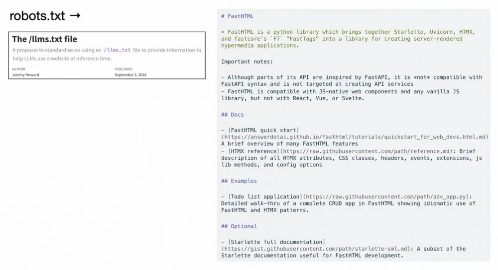 
Joke poster—Karpathy standing by a board with a crossed-out Swift logo  
