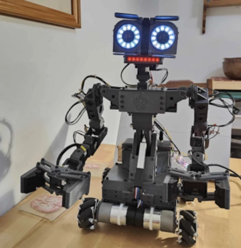 Looks cute and scary at the same time. I wonder how much time it took?