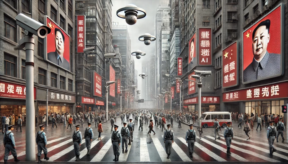 Powerful AI, disrupting personal protection mechanisms, creating chaos and confusion in the digital world.