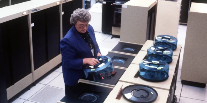 Photo: Control Data Corporation CDC 6400 supercomputer