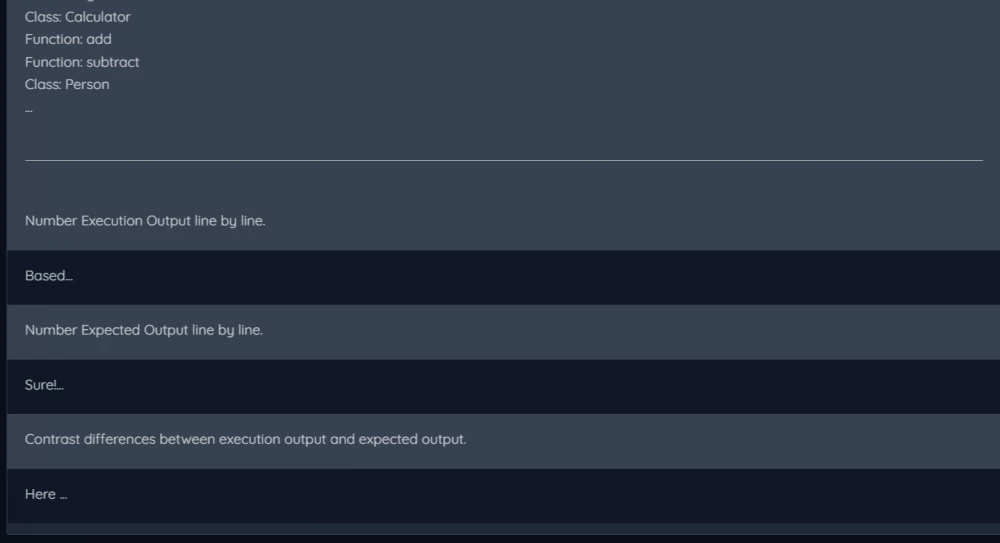 Question chain for generating synthetic information