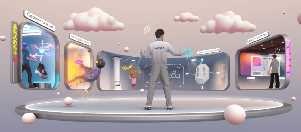 Holographic displays, as in the movie 