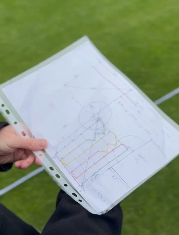 
Moment of stopwatch stop highlighting the human factor  
