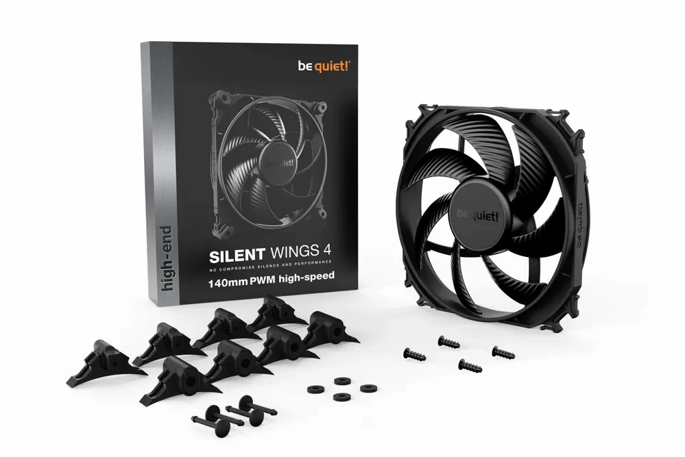 Be quiet! Silent Wings 4 140mm PWM high-speed fan