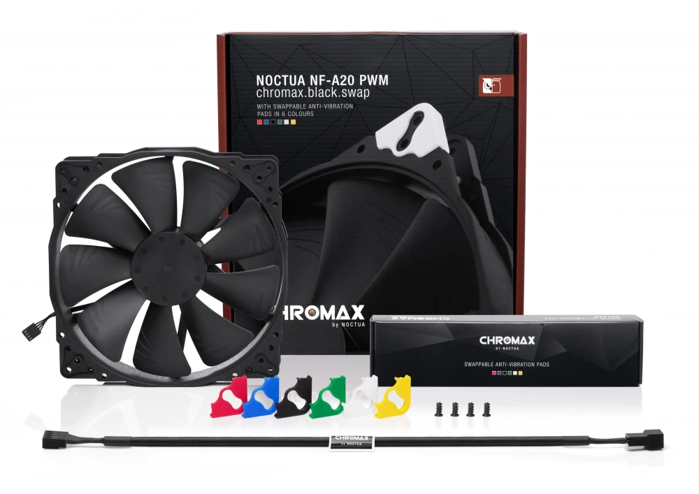 Noctua NF-A20 PWM chromax.black.swap fan