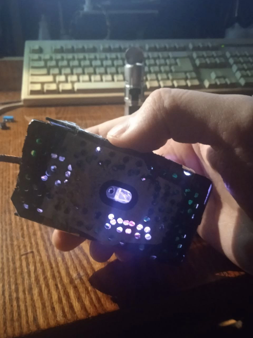 the edges on the sides are ground later, after welding the bottom