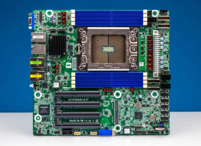 ASRock Rack ALTRAD8UD 1L2T motherboard for Ampere Altra and Altra Max processors