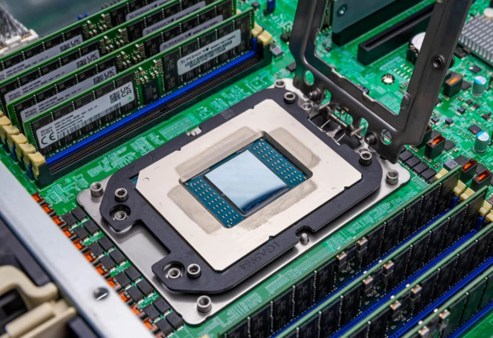 AmpereOne processor in socket