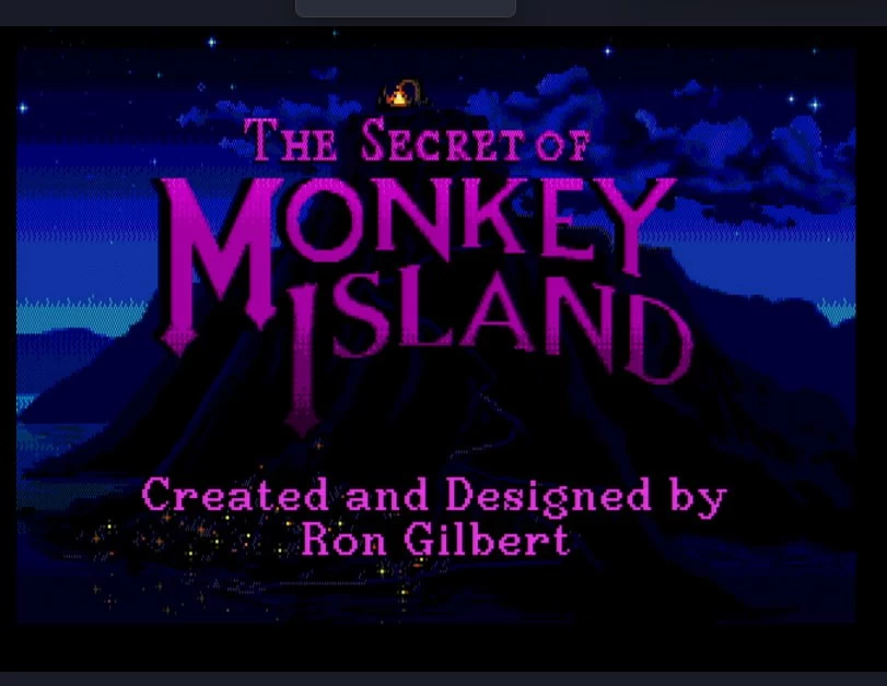 The Secret of Monkey Island on pico-xt (VGA)