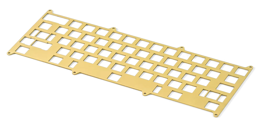 60% brass plate — Kinetic Labs