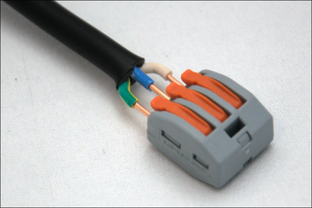  Wago terminal block is ideal for this type of cable