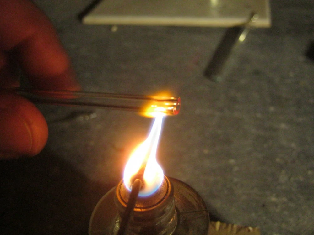 Photo 2.7. Miniature soldering burner-fevka based on a homemade alcohol lamp. Probably, Mr. Minye's desoldering lamp worked in a very similar way