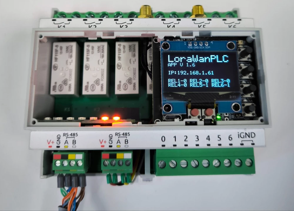 Relay module with our controller