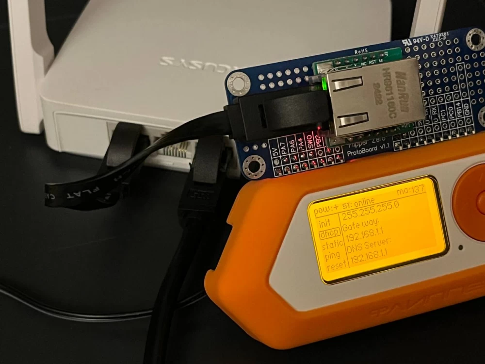 Obtaining an address using DHCP