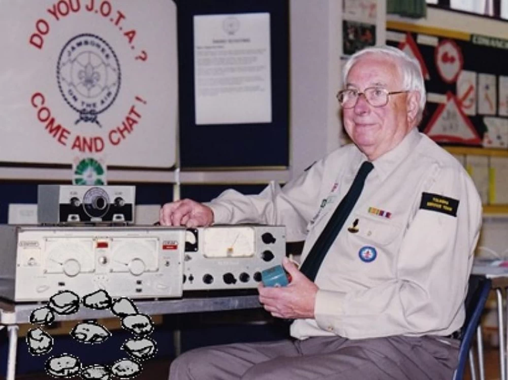 Les Mitchell G3BHK, image source