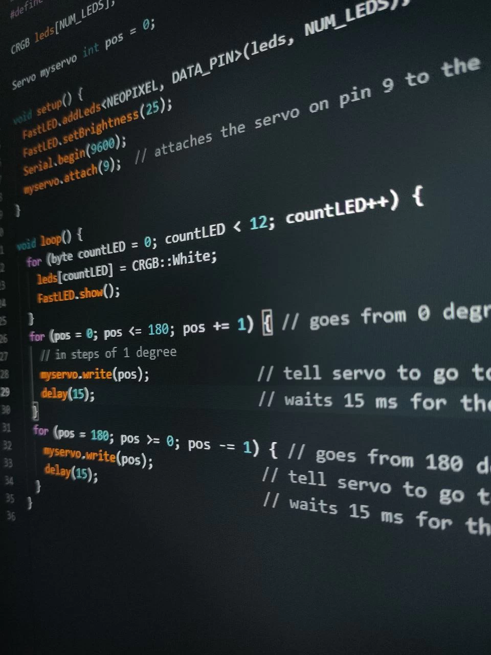 Wrote the simplest firmware