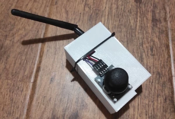 Remote control in the case