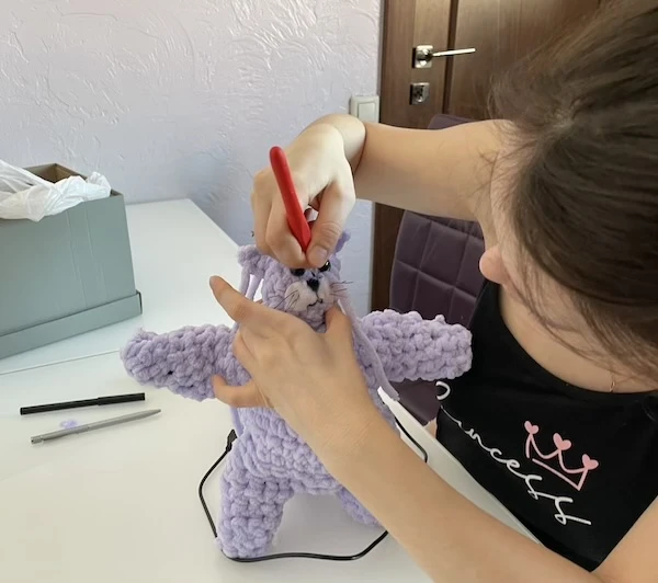 An inspiring engineering project on a computer, with several screens and diagrams.