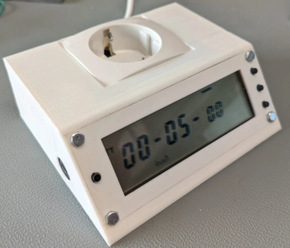 Overall view of the finished device