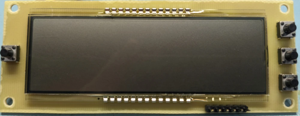 Control board from the display side