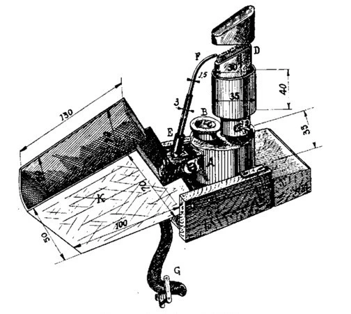 Fig. 2.1. Soldering lamp (soldering lamp) M. N. Minye assembled