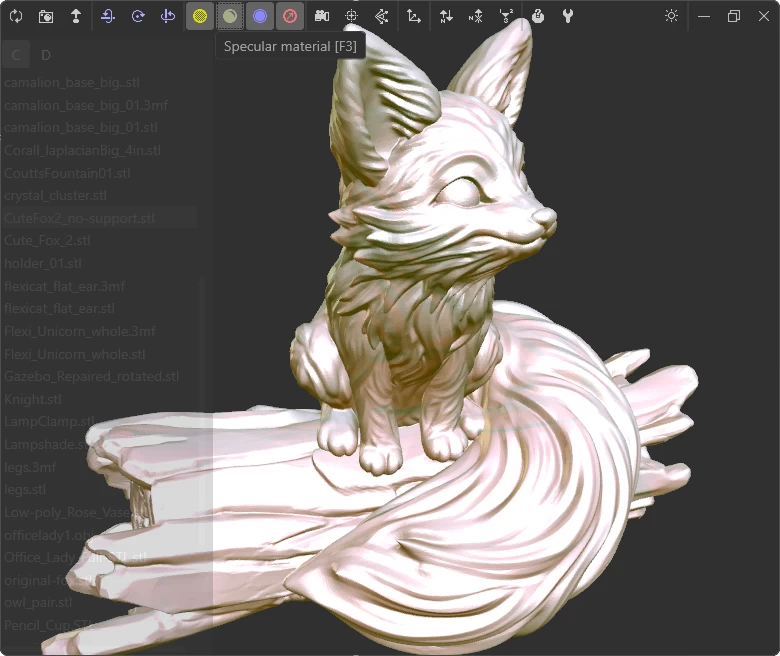 another color option for the main three materials