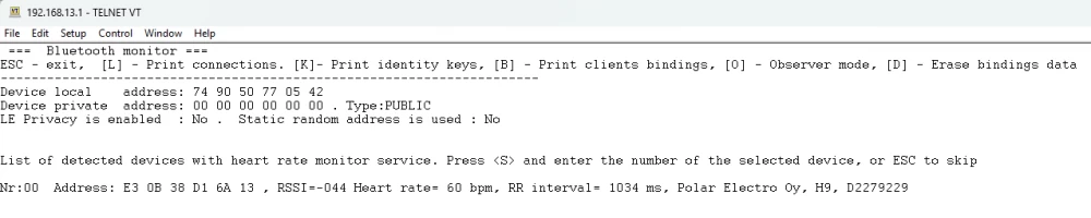 
Connecting the fitness tracker to Wi-Fi for data transmission
