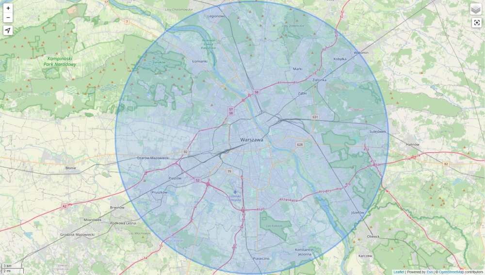 1256 square kilometers to find the best place? Let's try!