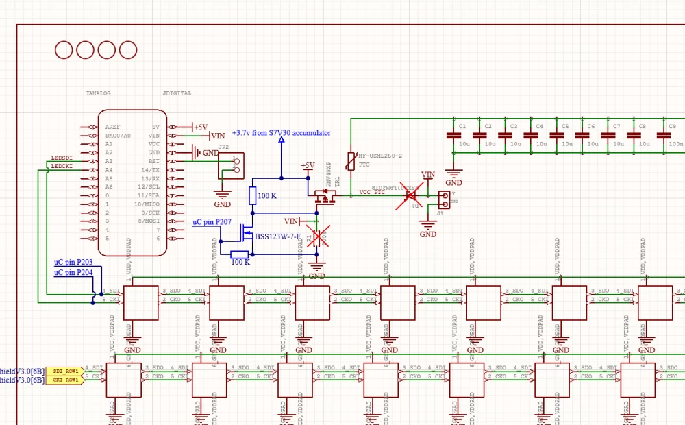 
Recording IMU data on the SD card in the fitness tracker
