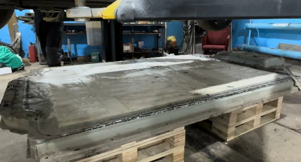 The battery in all its glory