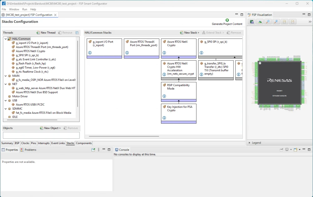 Smart Configurator window view