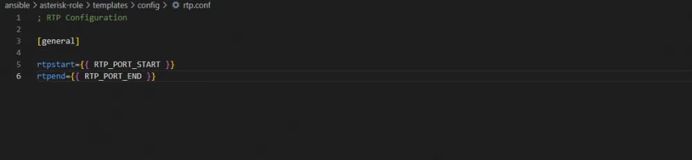 Ansible script for installing Asterisk
