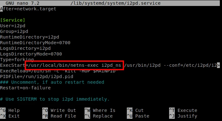 
Scheme of VPN through I2P using WireGuard and i2pd
