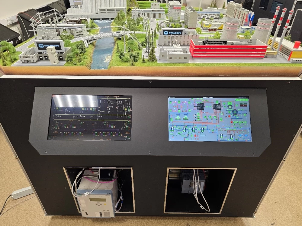 CHP with banks and trees on a scale of 160 to 1: creating a layout for Standoff
