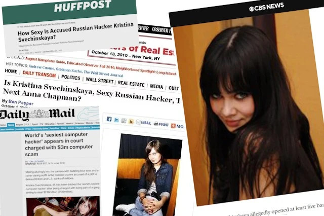 Headlines in foreign media in 2010 after the FBI special operation.